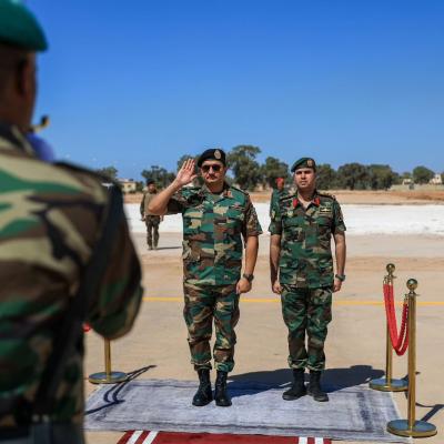 Deputy Commander-in-Chief Saddam Haftar Inspects Special Forces Training Facilities