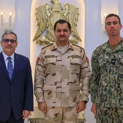 Saddam Haftar Meets U.S. Diplomatic and Military Delegation in Libya
