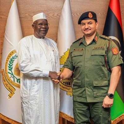 Saddam Haftar Welcomes Chadian Defense Minister, Highlights Military and Border Cooperation